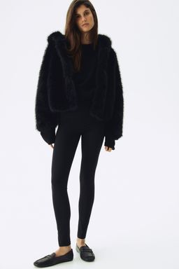 H&M - Women Black Mama Before & After Leggings