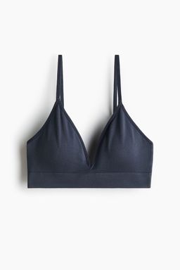 H&M - Women Blue Seamless Padded Soft Bra