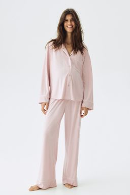 H&M - Women MAMA Piping-Detail Pyjamas