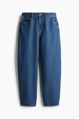 H&M - Women Blue Barrel High Jeans