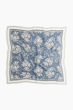 H&M - Women Blue Patterned Scarf