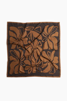 H&M - Women Beige Patterned Scarf