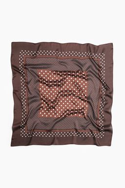 H&M - Women Brown Patterned Scarf
