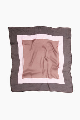 H&M - Women Multi-Color Patterned Scarf (80x80)