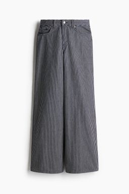 H&M - Women Blue Wide Jeans