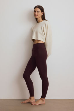 H&M - Women Red Sports Leggings With Softmove