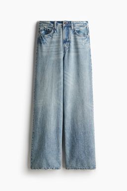 H&M - Women Blue Wide Ultra High Jeans