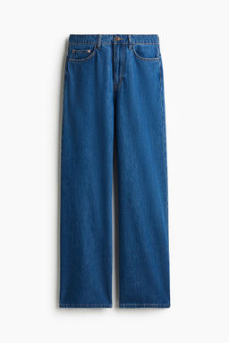 H&M - Women Blue Wide Ultra High Jeans