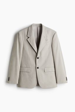 H&M - Men Beige Relaxed Fit Jacket