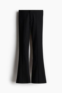 H&M - Women Black Fla Tailo Trousers