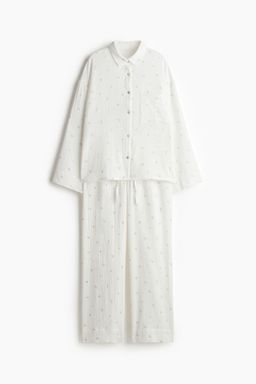 H&M - Women Cotton Muslin Pyjamas
