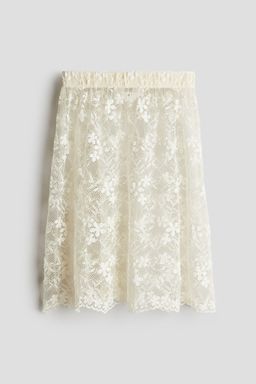 H&M - Girls White Lace Skirt