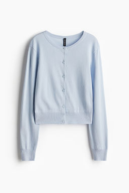 H&M - Women Blue Fitted Cardigan
