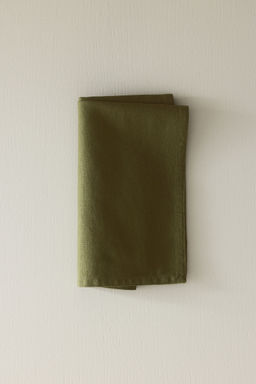 H&M - Green 4-Pack Linen-Blend Napkins