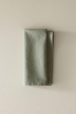 H&M - Green 4-Pack Linen-Blend Napkins