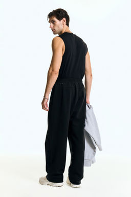 H&M MOVE - Men Black Loose Fit Sports Joggers