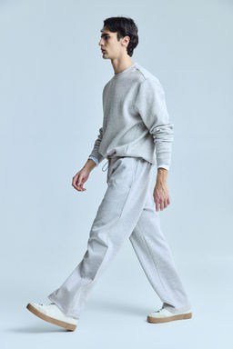 H&M - Men Grey Loose Fit Sports Joggers