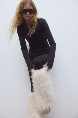 H&M - Women Black Sports Jacket With Softmove