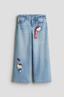H&M - Girls Blue Loose Fit Jeans