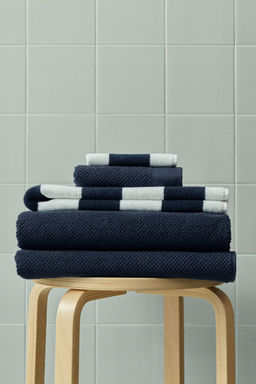 H&M - Multi-Color Striped Cotton Terry Guest Towel