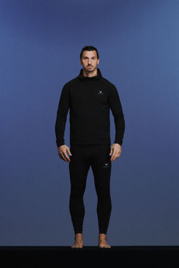 H&M - Men Black Warming Sports Tights With Thermomove