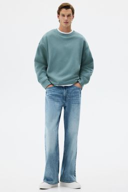 H&M - Men Black Loose Fit Sweatshirt