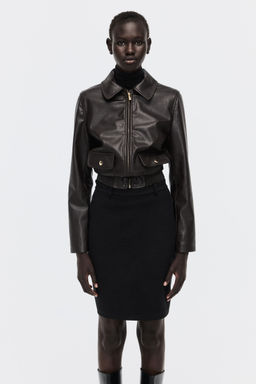 H&M - Women Grey Jersey Pencil Skirt