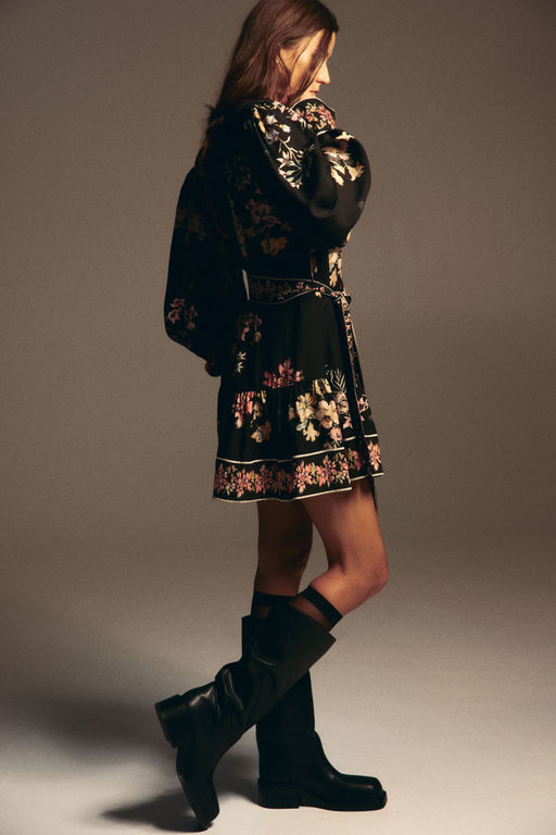 dollskill black dress Unholy Lace Tulle Maxi Dress main image 0