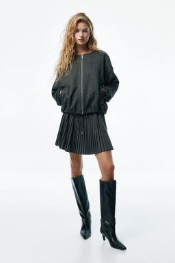 H&M - Women Multi-Color Oversized Jersey Jacket