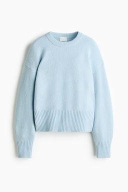 H&M - Women Blue Oversized Jumper