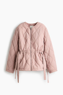 H&M - Women Beige Quilted Jacket