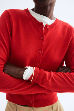 H&M - Women Black Fine-Knit Cardigan