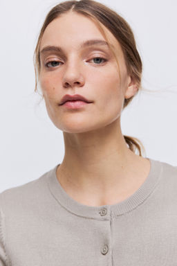 H&M - Women Black Fine-Knit Cardigan