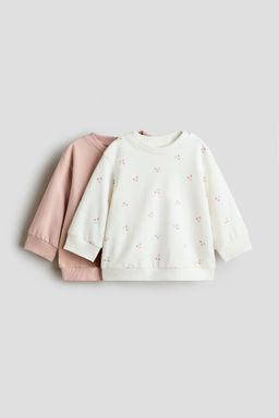 H&M - Boys & Girls 2-Pack Cotton Sweatshirts