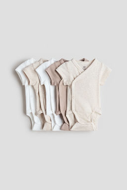 H&M - Boys 5-Pack Cotton Bodysuits