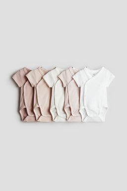 H&M - Boys 5-Pack Cotton Bodysuits