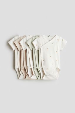 H&M - Boys 5-Pack Cotton Bodysuits