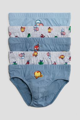 H&M - Boys 5-Pack Printed Boys Briefs