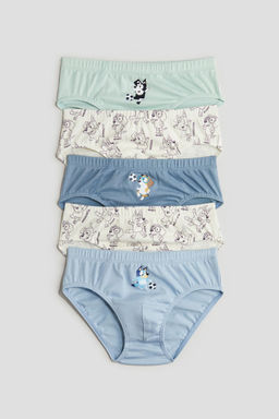 H&M - Boys 5-Pack Printed Boys Briefs