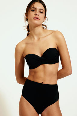 H&M - Women Black Balconette Bikini Top