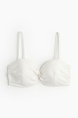 H&M - Women White Balconette Bikini Top