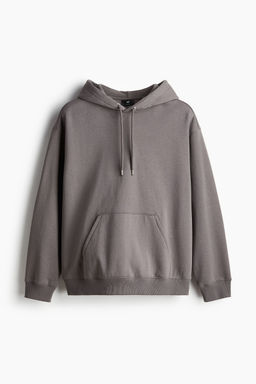 H&M - Men Grey Loose Fit Hoodie