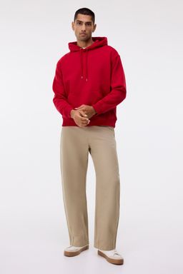 H&M - Men Red Loose Fit Hoodie