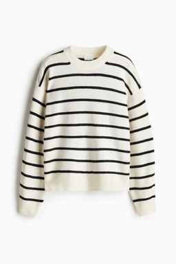 H&M - Women White Knitted Jumper