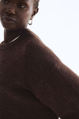 H&M - Women Brown Knitted Jumper