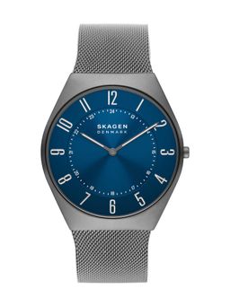 Skagen - Men Grenen Ultra Slim Blue Dial Analog Watch - SKW6829 (M)