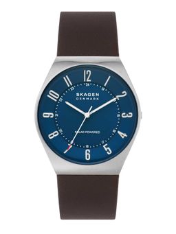 Skagen - Men Grenen Solar Powered Blue Dial Analog Watch - SKW6838 (M)