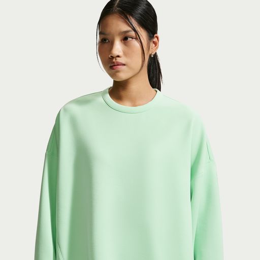 Nike 24.7 ImpossiblySoft - Women's Dri-FIT Oversized Crew-Neck Top
