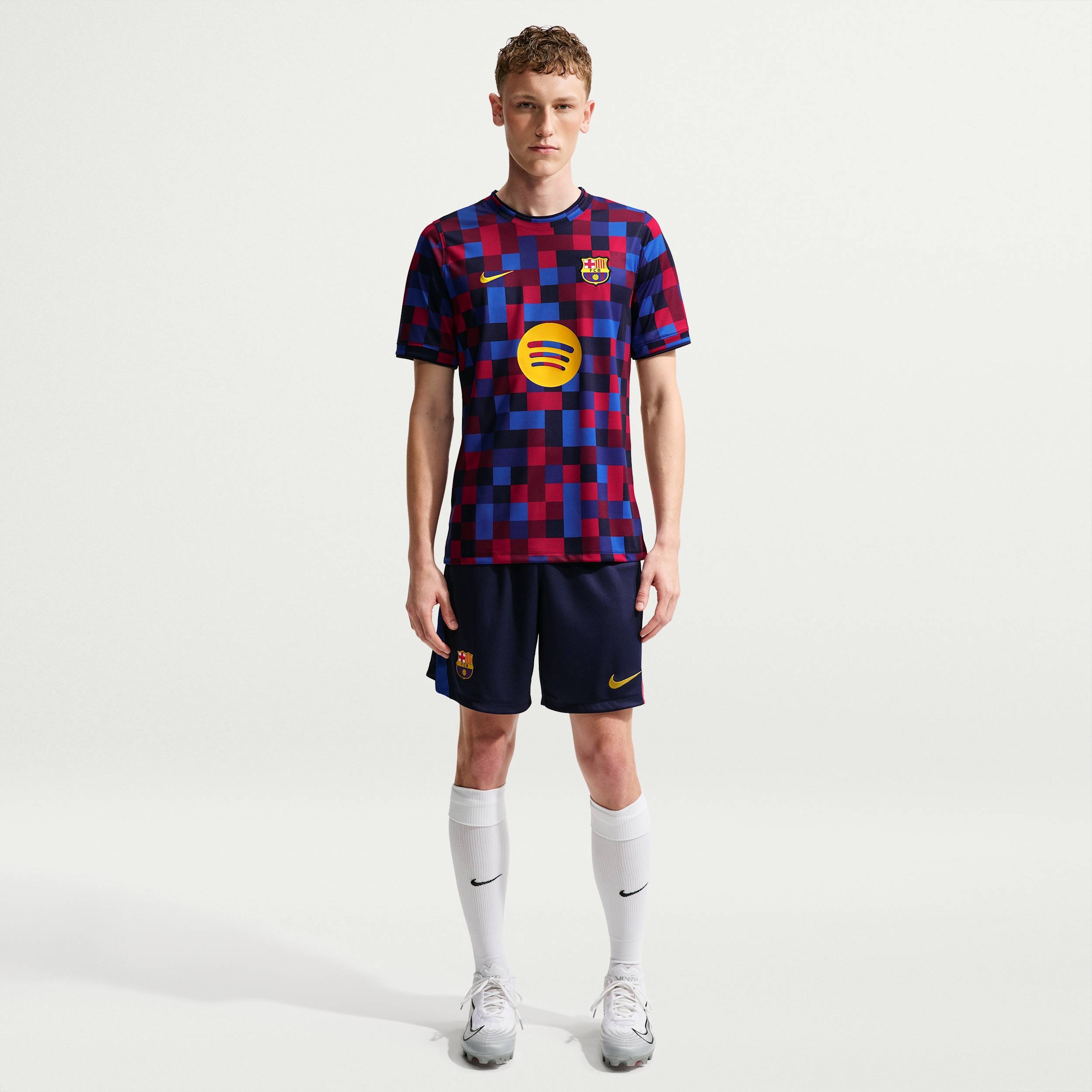 FC Barcelona Nike Dri-FIT ユニフォーム L Buy F.C. Barcelona Home Men's Nike Dri-FIT Football Pre-Match Top