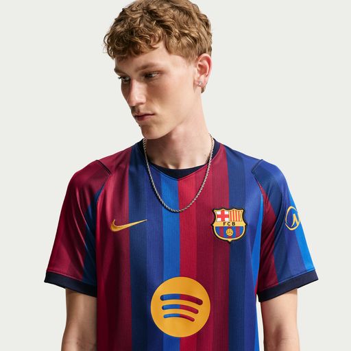 F.C. Barcelona 2026/27 Stadium Home - Men's Nike Dri-FIT Football Replica Shirt